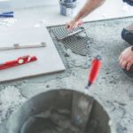 Bathroom Floor Installation