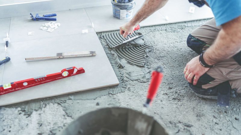 Bathroom Floor Installation in Coral Springs, Florida